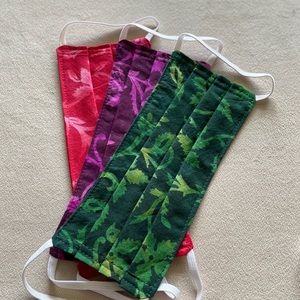 Multi colored face mask bundle